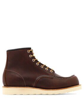 Red Wing Shoes Classic Moc Lace-Up Ankle Boots US 8 Men